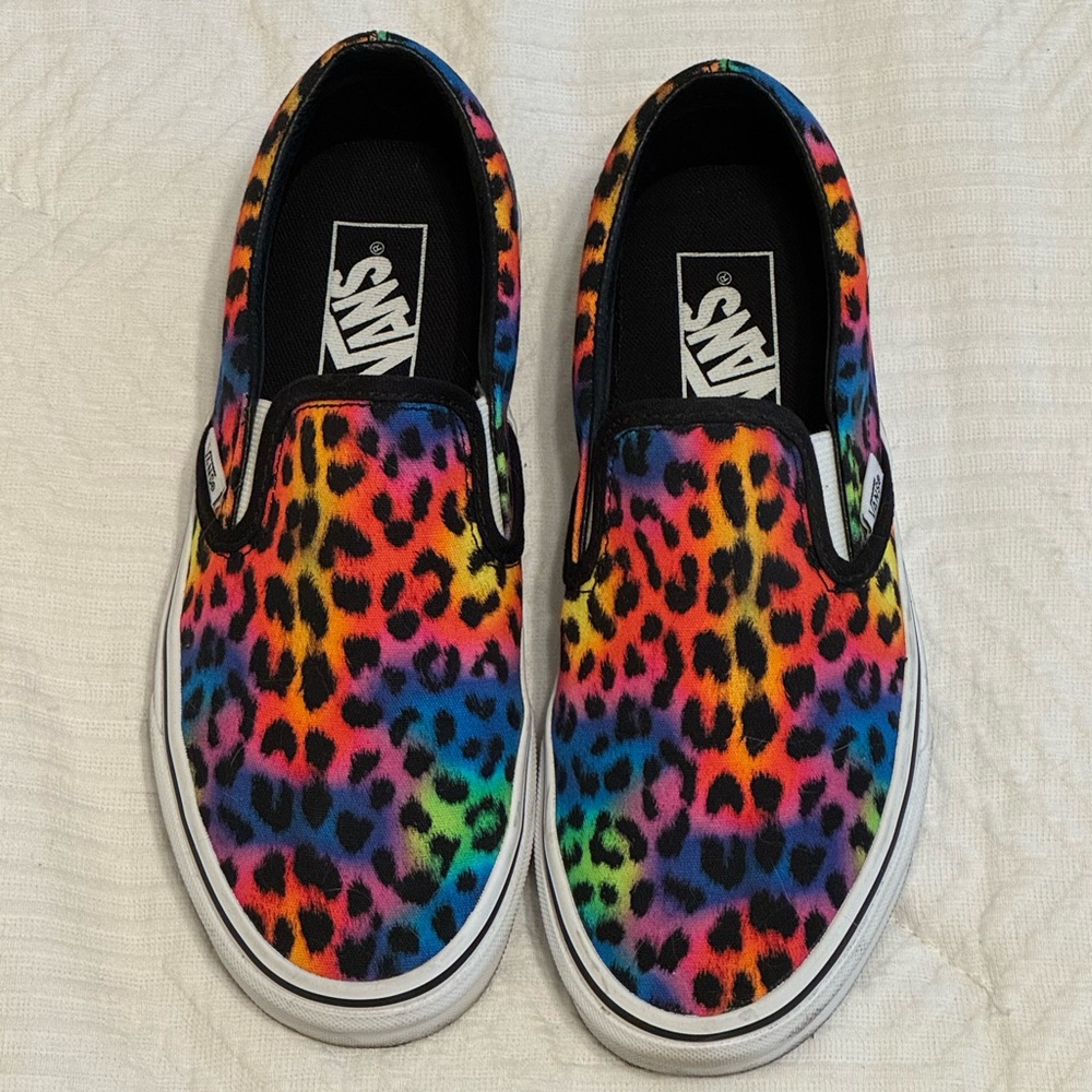 Vans' Neon Leopard Slip-On